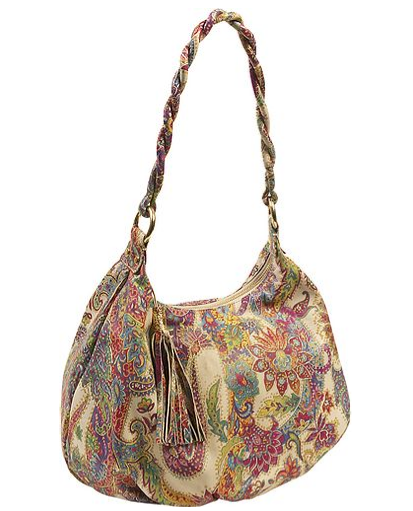 The Bag To Have: Inge Large Paisley Pandora Hobo The Bag To Have: Inge Large Paisley Pandora Hobo